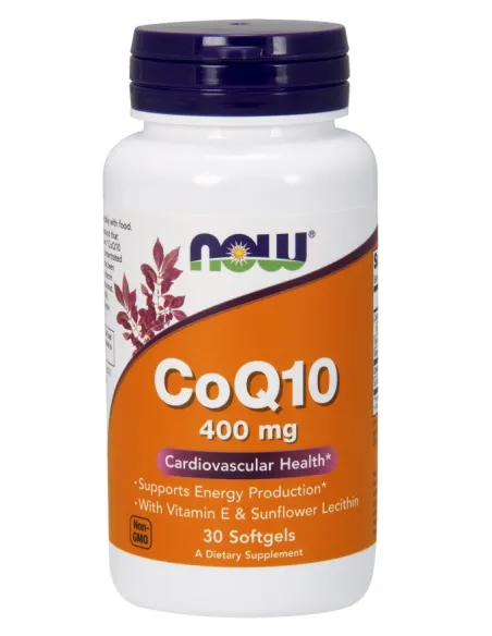 CoQ10 with Vitamin E & Sunflower Lecithin