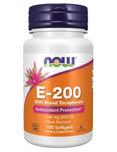 Vitamin E-200 with Mixed Tocopherols