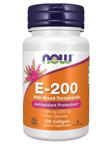 Vitamin E-200 with Mixed Tocopherols