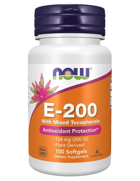 Vitamin E-200 with Mixed Tocopherols