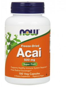 Body Nutrition | Acai 500mg NOW Foods