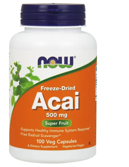 NOW Foods Acai 500mg | Body Nutrition (ES)