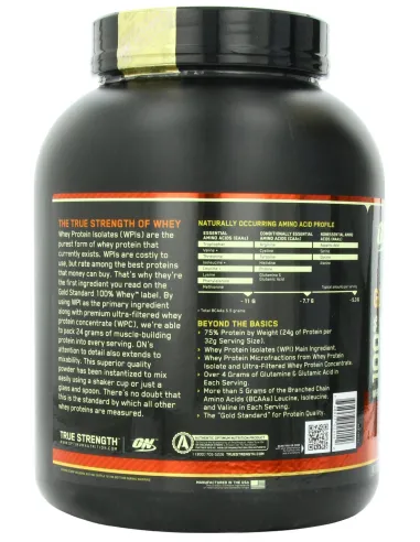 BodyNutrition | 100% Whey Gold Standard Protein 2270g Optimum Nutrition