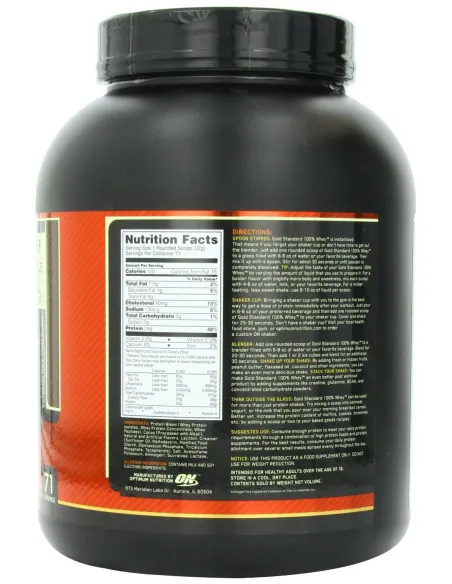 100% Whey Gold Standard Protein 2270g by Optimum Nutrition | Body Nutrition (EN)
