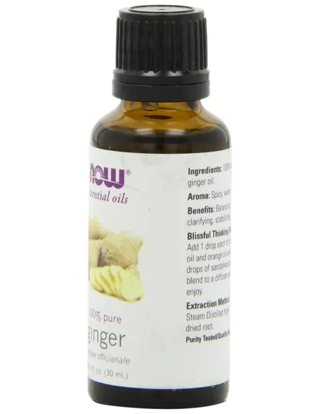 Essential Oil Ginger von NOW Foods | Body Nutrition (DE)