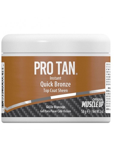 Instant Quick Bronze Top Coat Sheen Gel de Pro Tan -