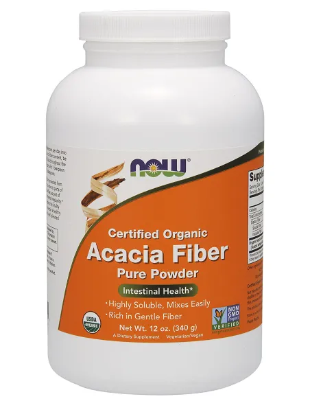 BodyNutrition | Acacia Fiber Organic Powder NOW Foods