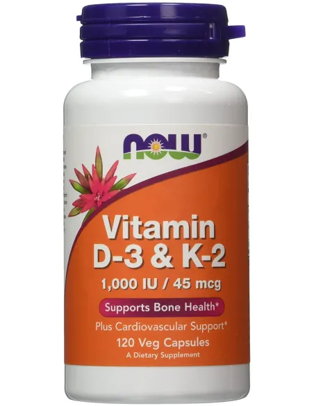 BodyNutrition | Vitamin D-3 & K-2 NOW Foods