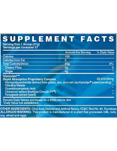 GlycoJect 999g by Evogen | Body Nutrition (EN)