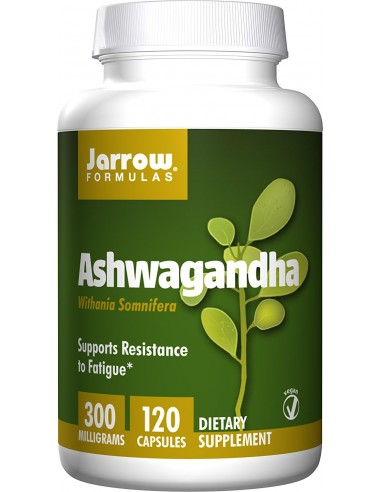 Ashwagandha 300mg 120 vcaps de Jarrow Formulas | Body Nutrition (FR)