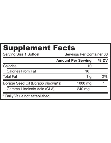 BodyNutrition | Borage GLA-240 Jarrow Formulas