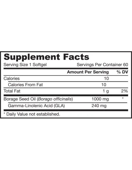 BodyNutrition | Borage GLA-240 Jarrow Formulas