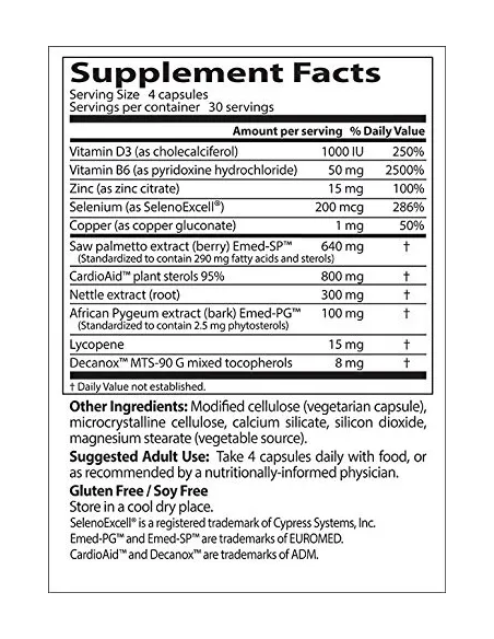 BodyNutrition | Comprehensive Prostate Formula Doctor's Best