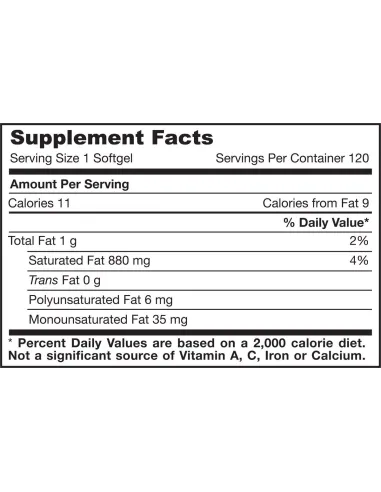 BodyNutrition | Coconut Oil Extra Virgin 1000mg Jarrow Formulas