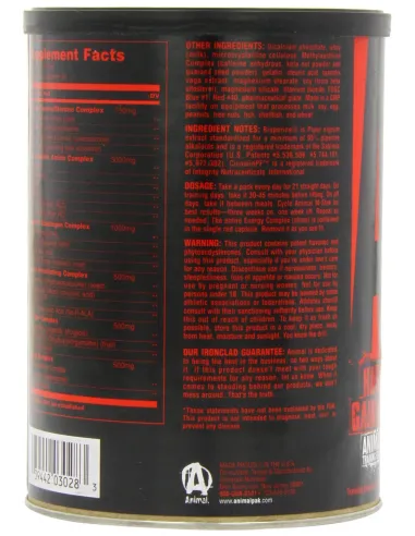 BodyNutrition | Animal M Stak (21 packs) Universal Nutrition