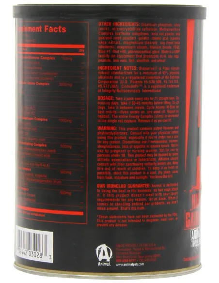 BodyNutrition | Animal M Stak (21 packs) Universal Nutrition