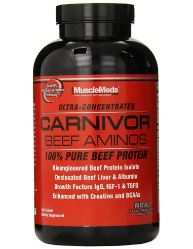 BodyNutrition | Carnivor Beef Aminos 300 tabs MuscleMeds