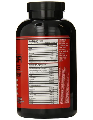 BodyNutrition | Carnivor Beef Aminos 300 tabs MuscleMeds