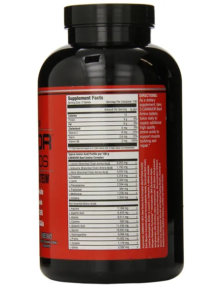 BodyNutrition | Carnivor Beef Aminos 300 tabs MuscleMeds