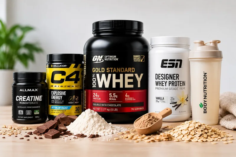 Integratori proteici, whey, creatina e nutrizione sportiva