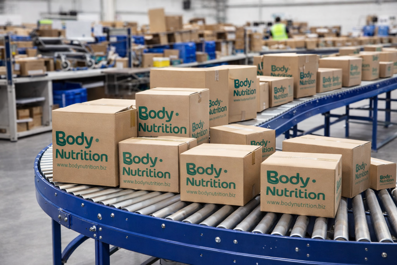 Préparation des commandes Body Nutrition