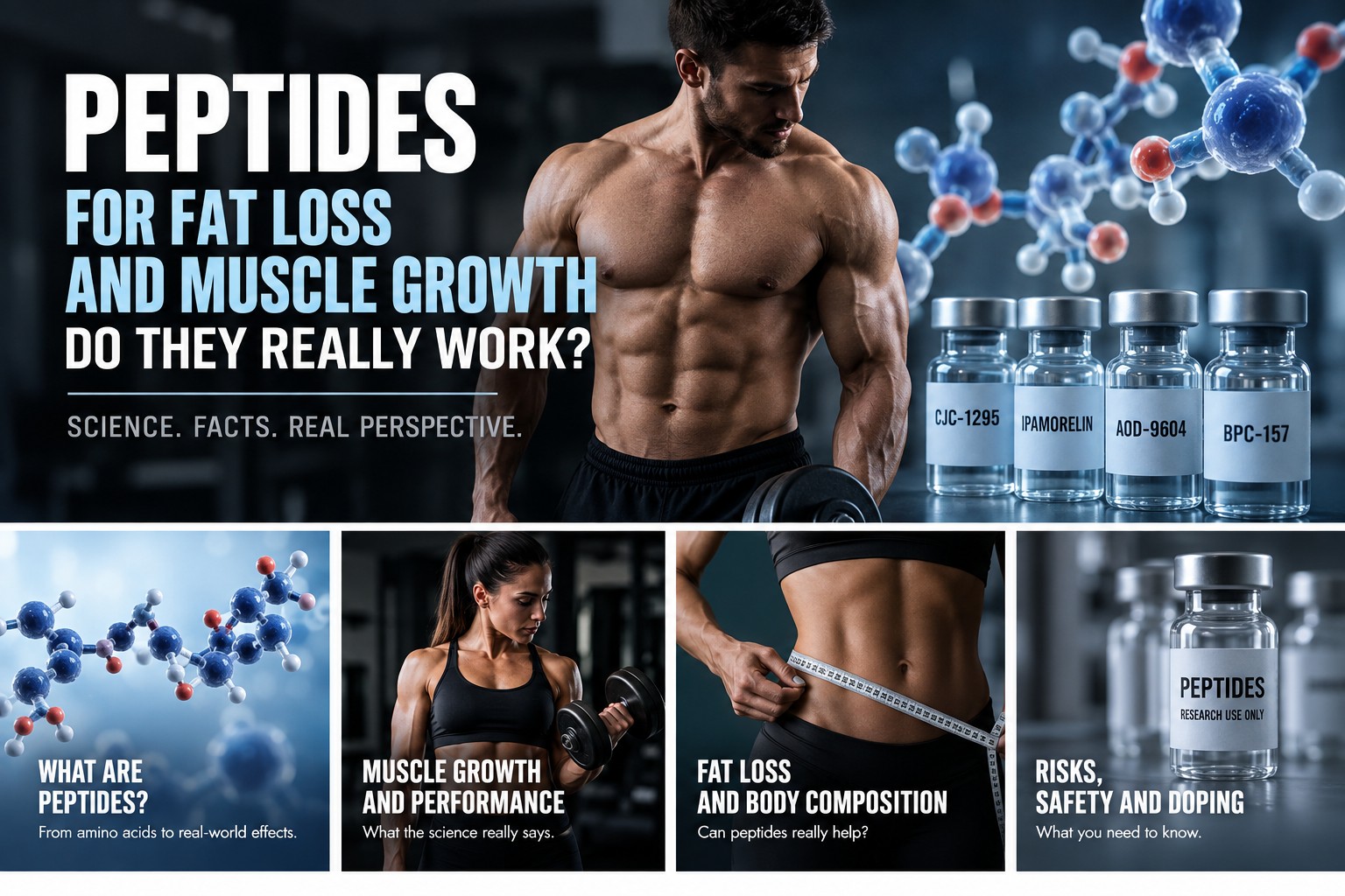 Peptides for Fat Loss and Muscle Growth: Do They Really Work?