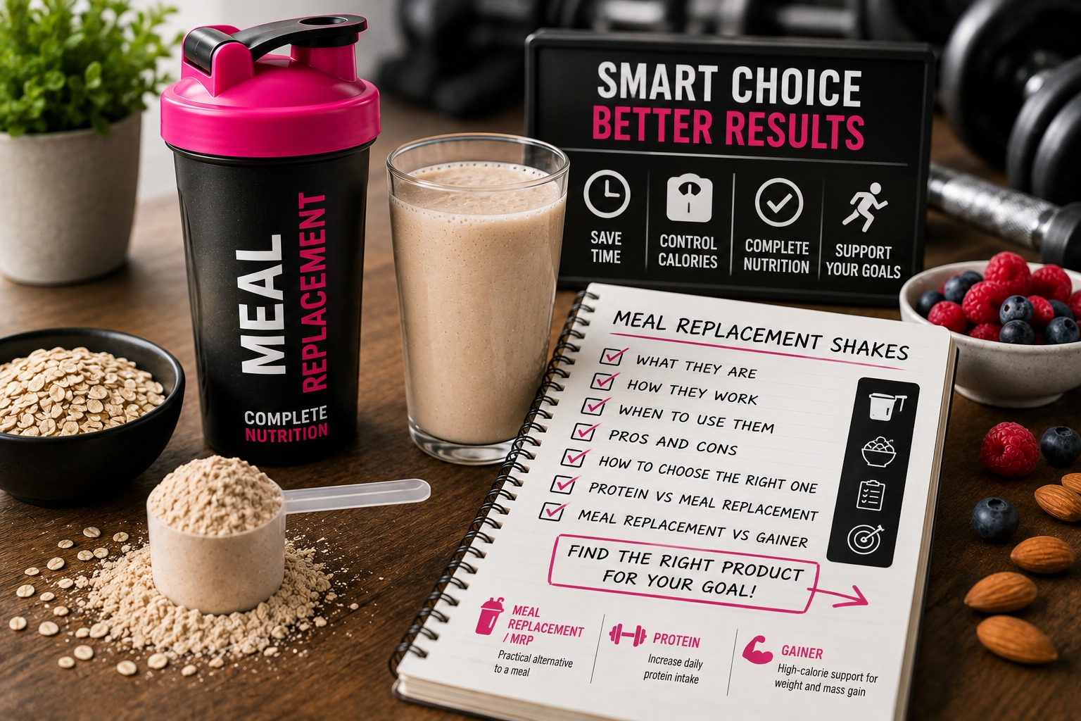 Meal Replacement Shakes: What They Are, How They Work and When to Use Them