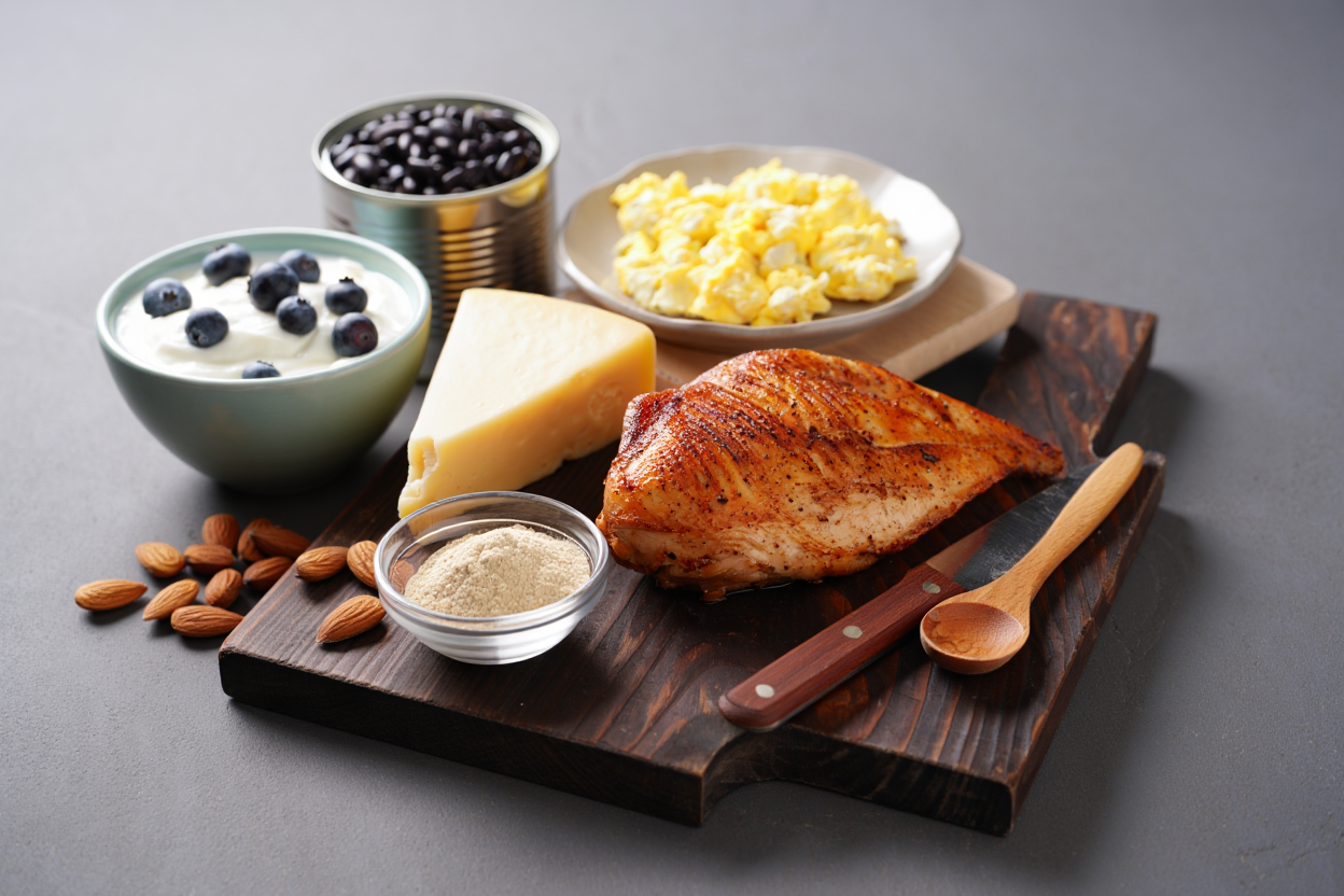 Beste Proteinquellen für Muskelaufbau und Eiweiß