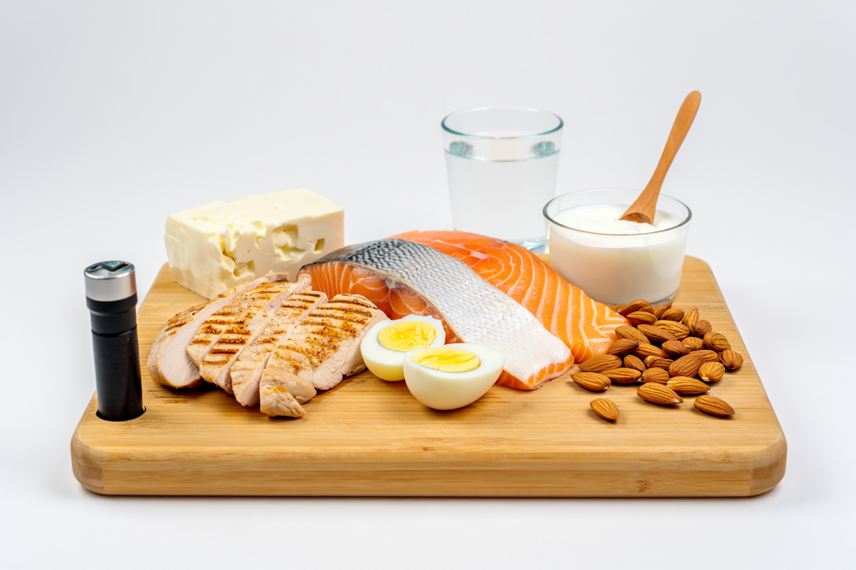 Sources alimentaires de protéines avec apports nutritionnels détaillés