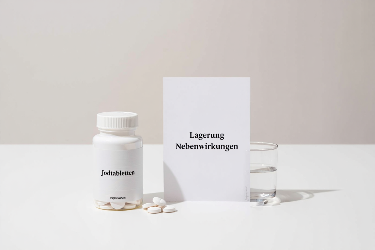 Sichere Lagerung und mögliche Nebenwirkungen von Jodtabletten