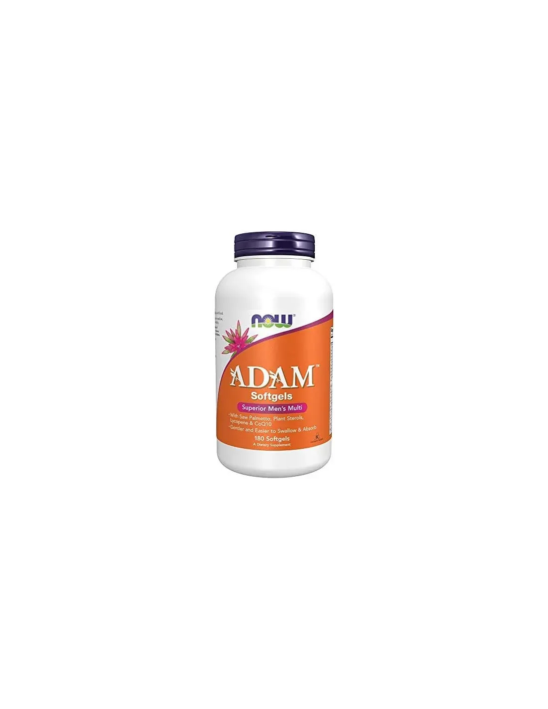 ADAM Multi-Vitamin for Men (180 softgels) by NOW Foods