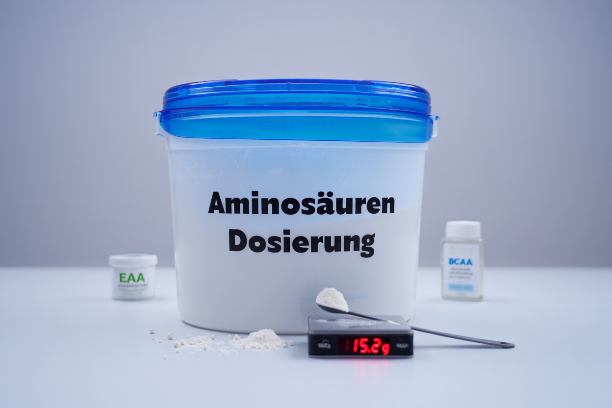 Korrekte Dosierung und Timing von Aminosäuren beim Training