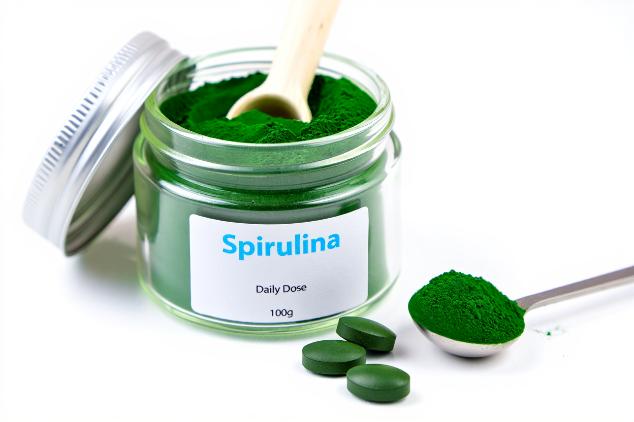 Diferentes formas de consumo de espirulina suplemento