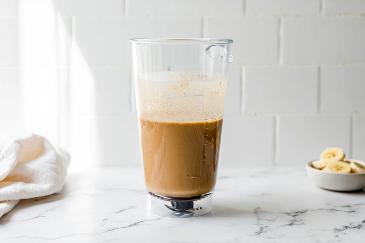 Batido de proteína con creatina post-entreno