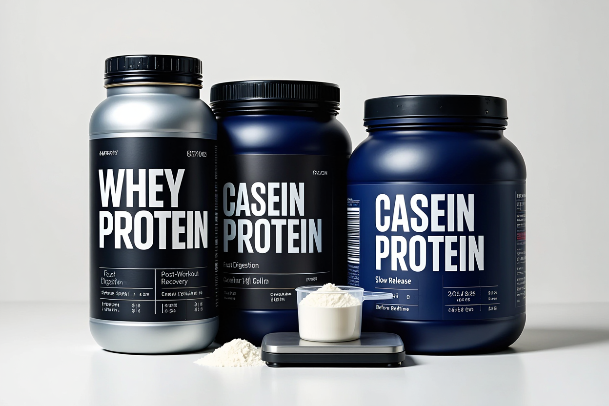 Vergleich zwischen Whey und Casein Protein