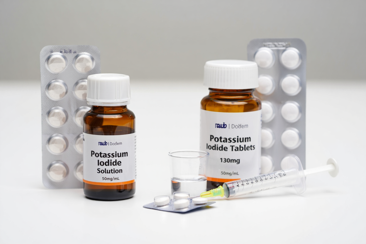 Age-specific iodine tablet dosing guidelines