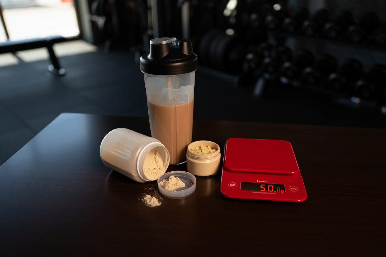 Whey und Casein Protein für Muskelwachstum