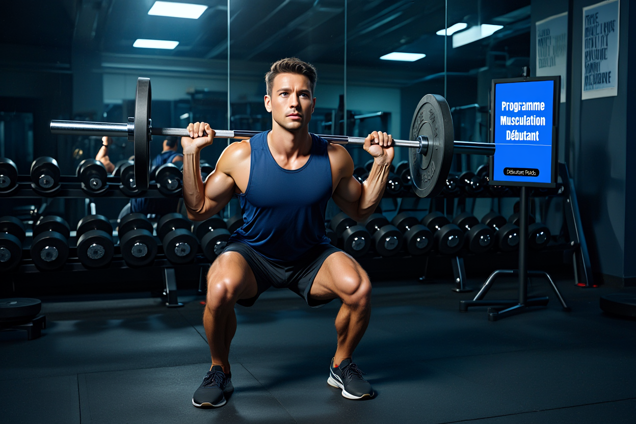 Entraînement musculation trois séances hebdomadaires