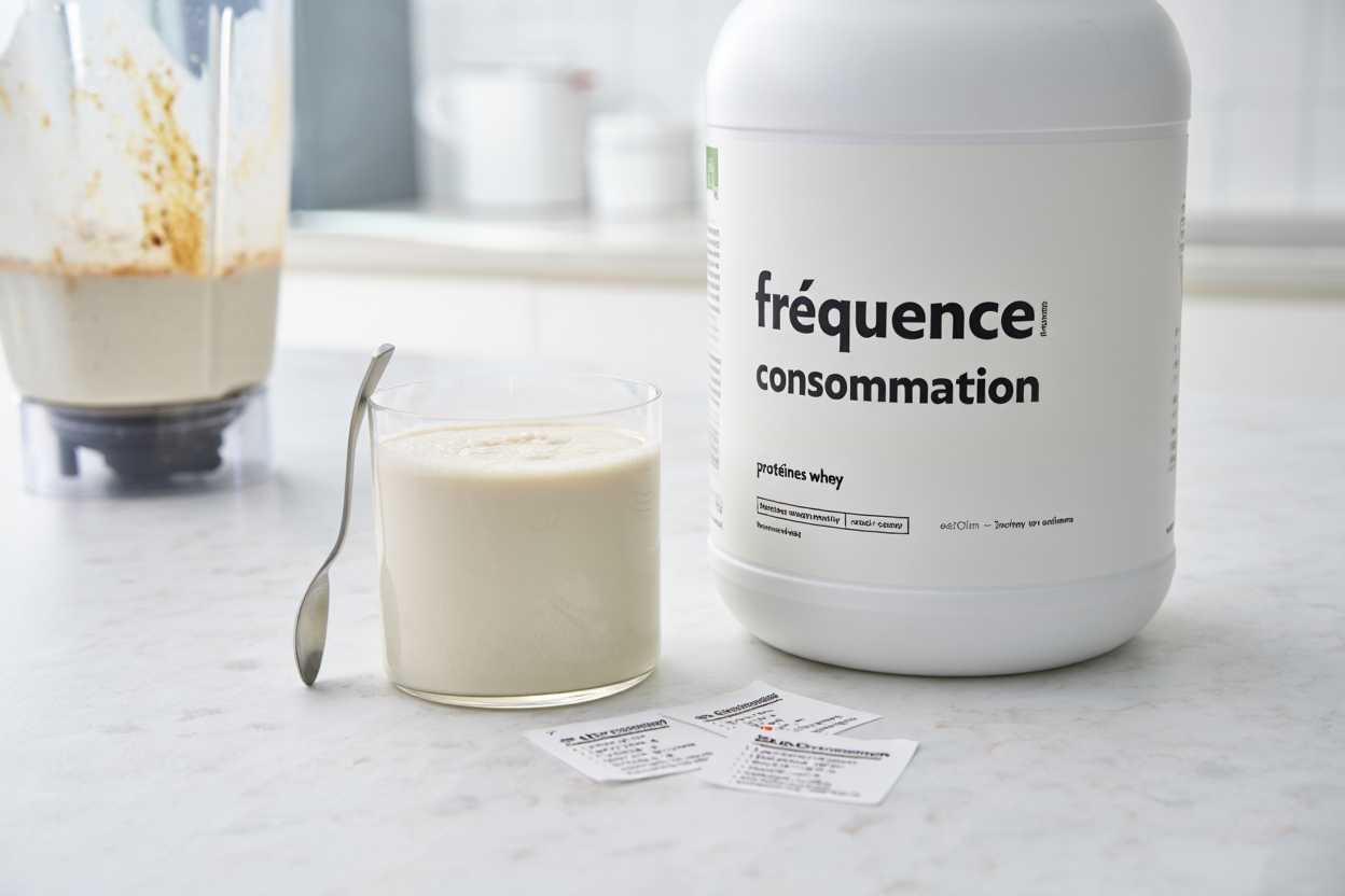Plan de répartition des prises de whey dans la journée