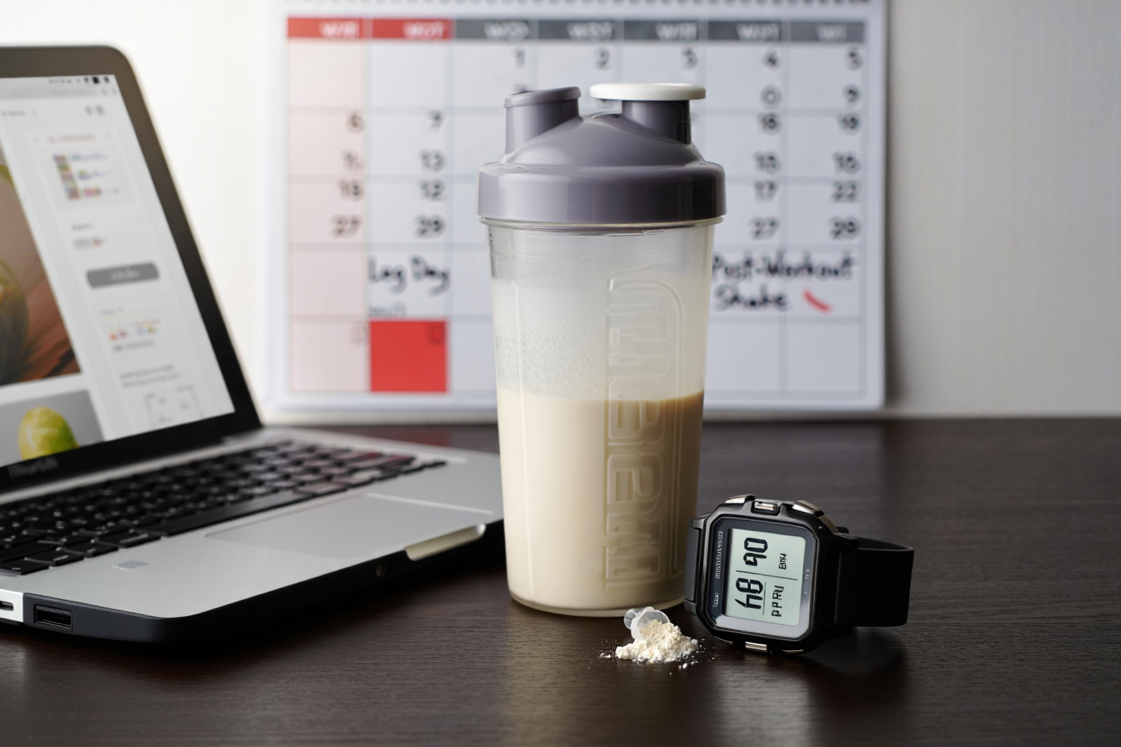 Whey protein shake consumed after resistance training