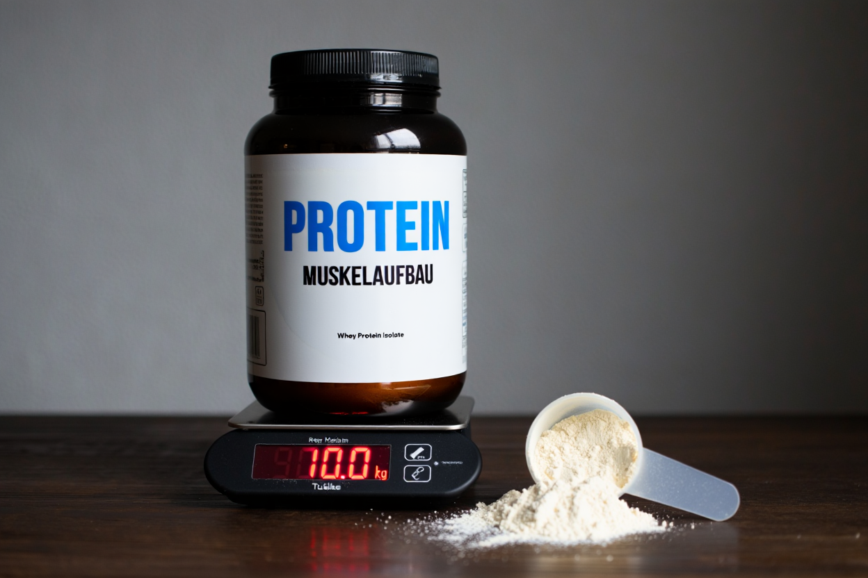 Täglicher Proteinbedarf für Muskelaufbau bei 70 kg Körpergewicht