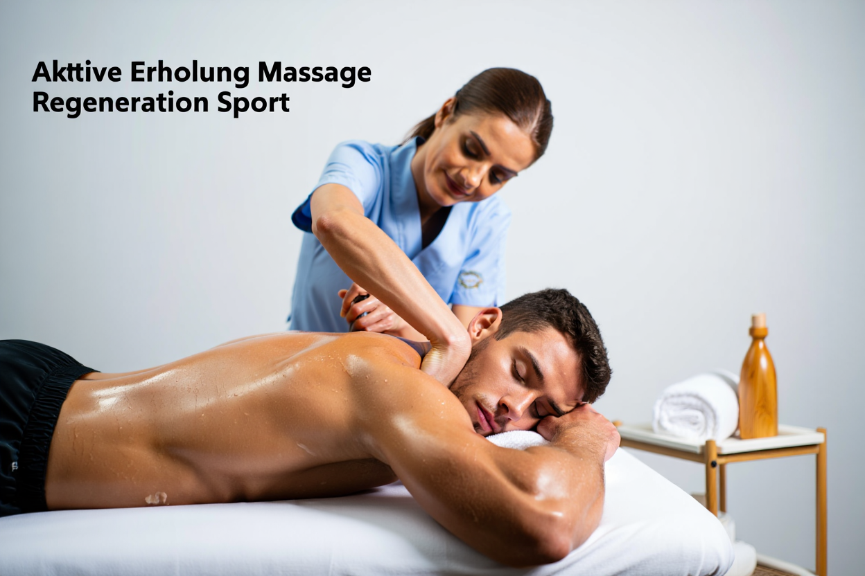 Athlet macht leichte Cardio-Übungen zur aktiven Erholung nach dem Sport