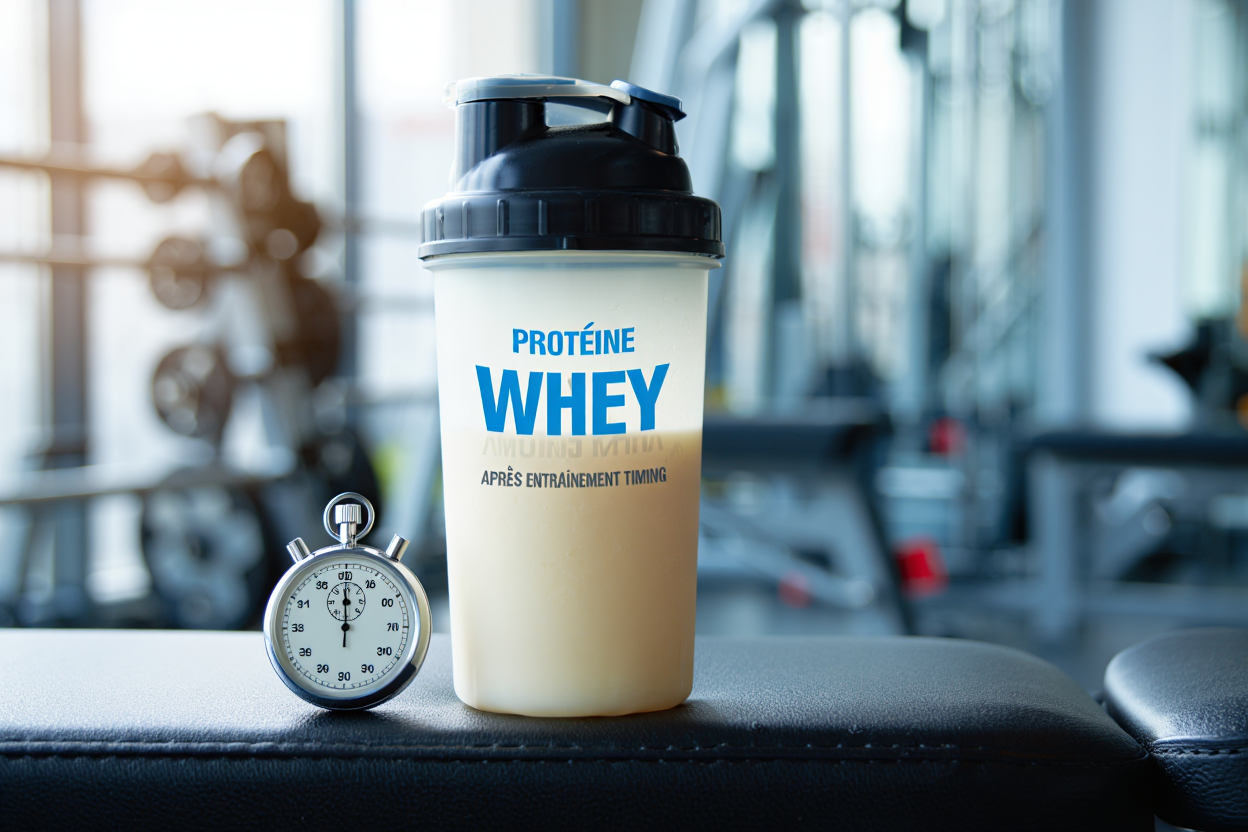 Timing optimal pour prendre sa whey après musculation