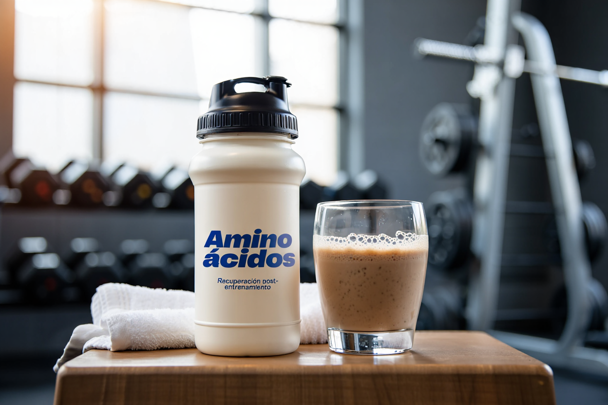 Aminoácidos esenciales para recuperación muscular después del ejercicio