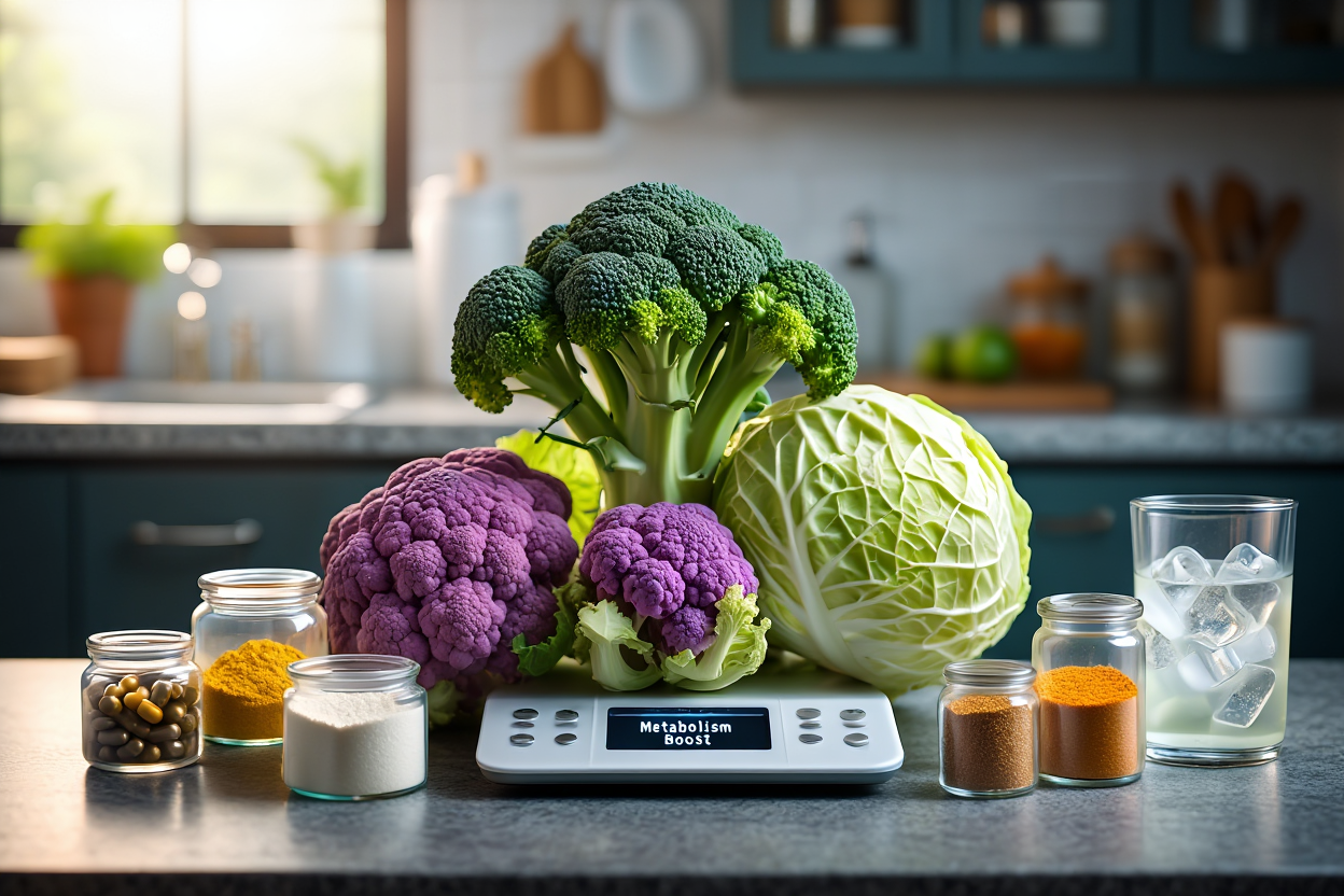 Brócoli, espinaca y frutos secos para acelerar metabolismo