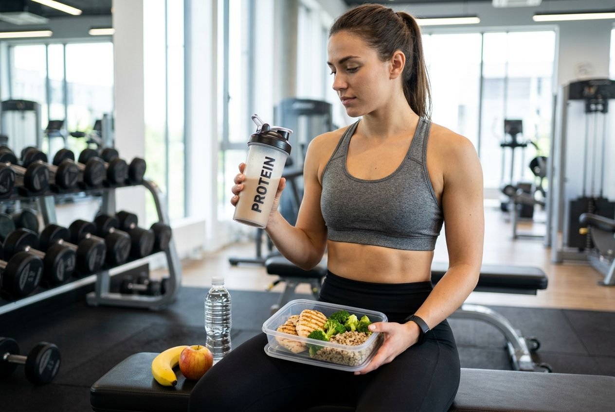 Athlète suivant un programme nutrition sportive pour perdre du poids