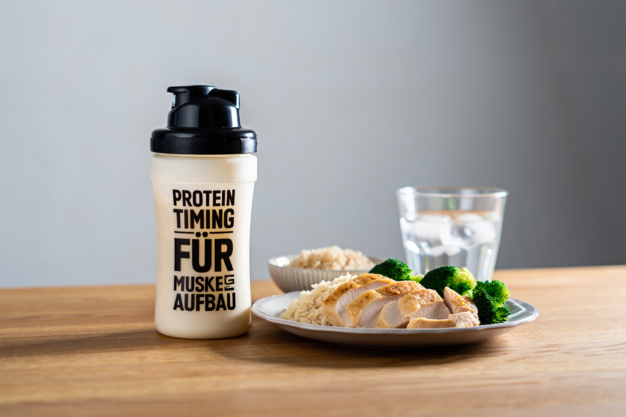 Optimale Proteinverteilung über den Tag für Muskelaufbau
