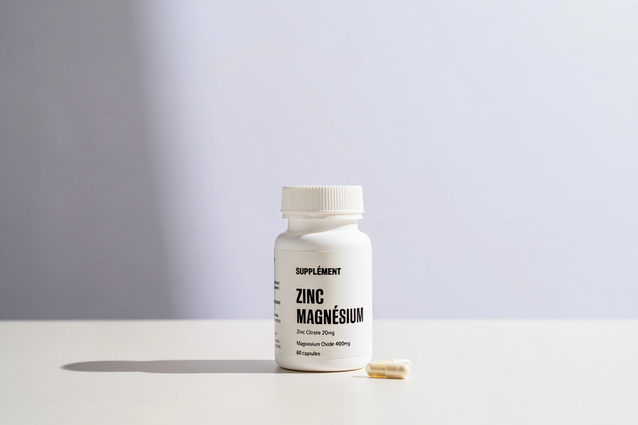 Gélules de complément ZMA pour musculation