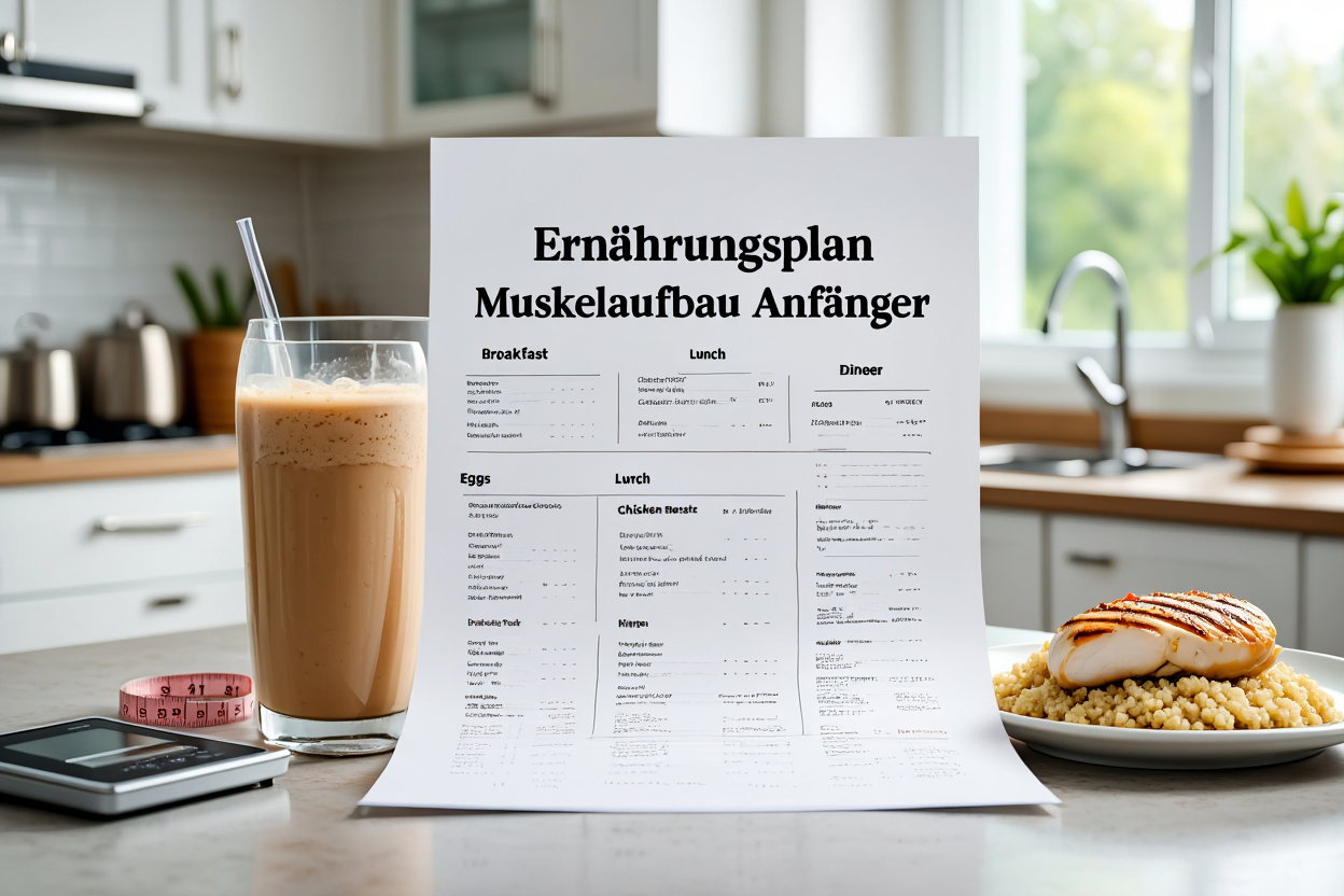 Makronährstoff-Verteilung für Muskelaufbau