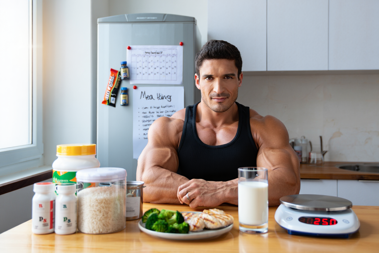 Plan nutrition et repas pour prise de masse musculaire